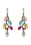 Boucles d'Oreilles Mix Color Resin Lights