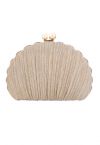 Pochette Ritzy Seashell Pearl en ou rose