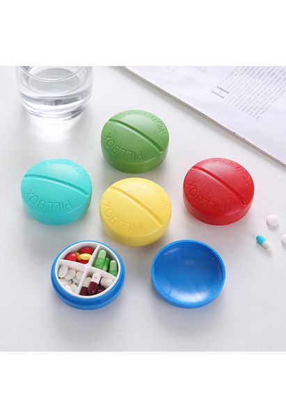 Boîte à médicaments portable en forme de pilule