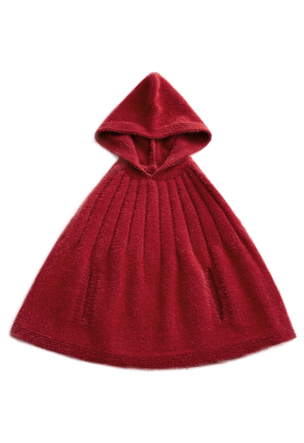Poncho Fuzzy Little Red Hood pour enfants