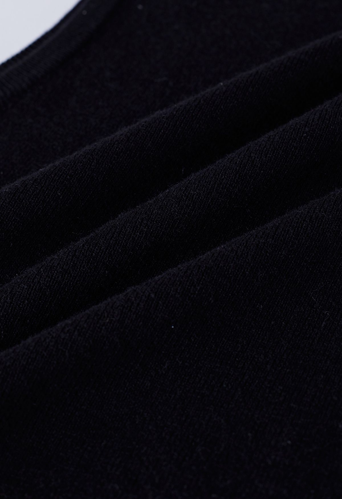 Débardeur en tricot Lithesome Comfort en noir