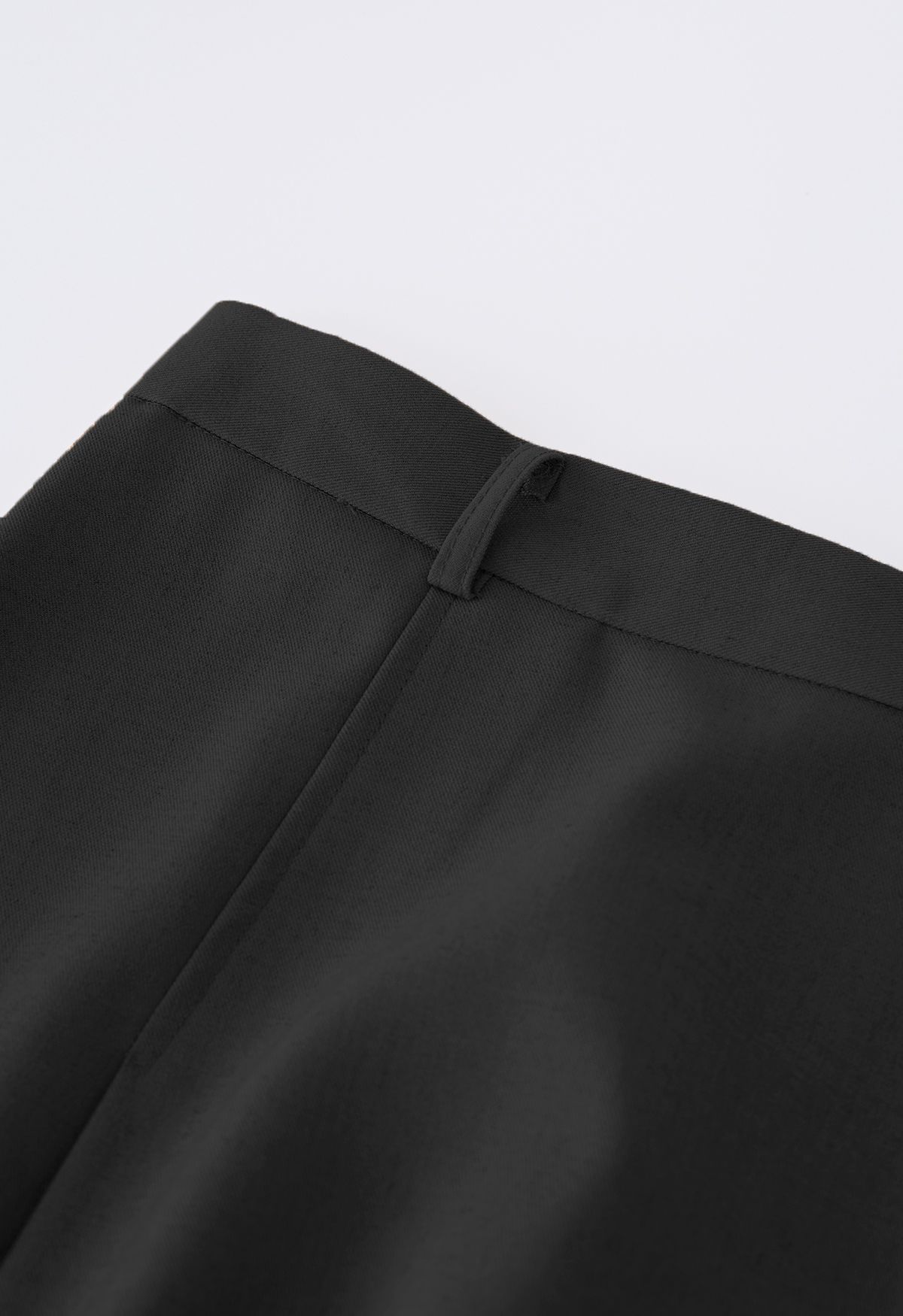 Pantalon large plissé Easeful en noir