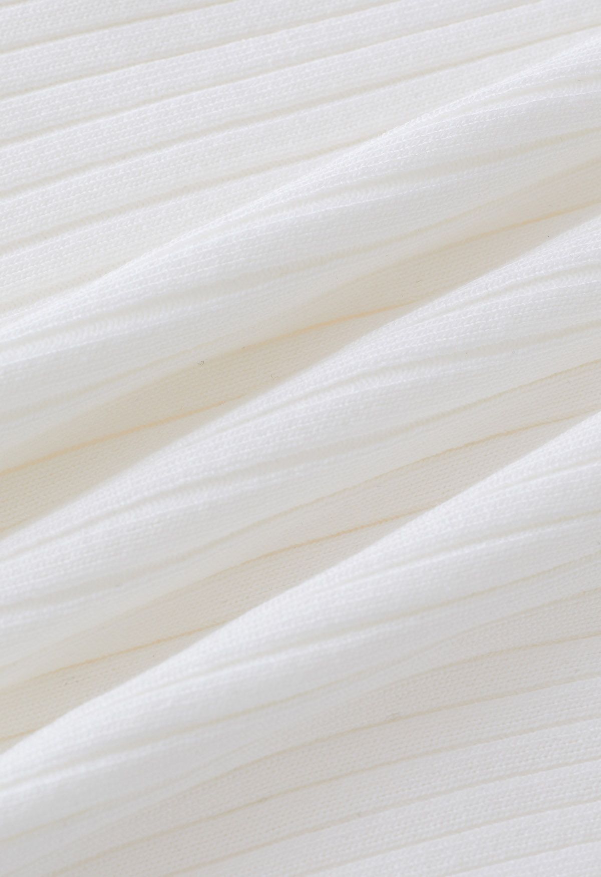 Haut tube extensible à fleurs 3D en blanc
