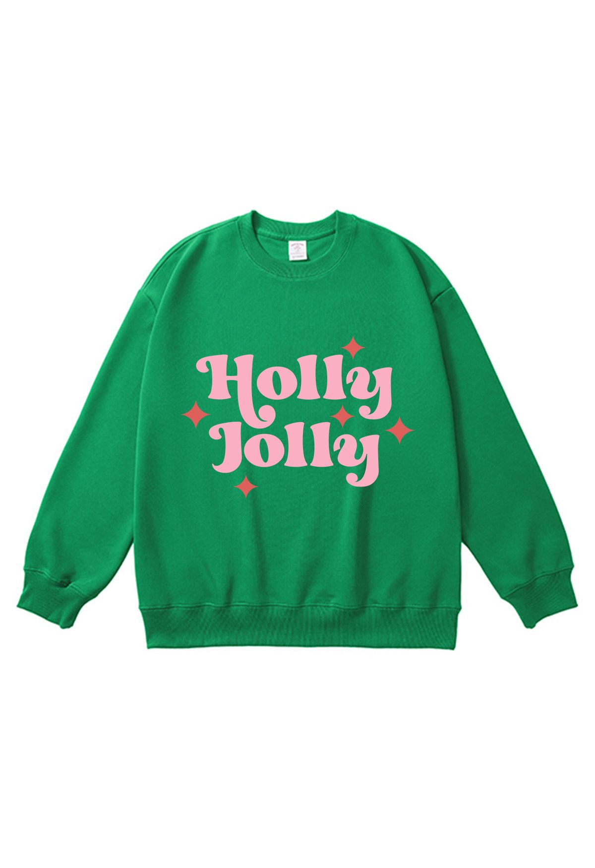 Sweat-shirt imprimé Holly Jolly