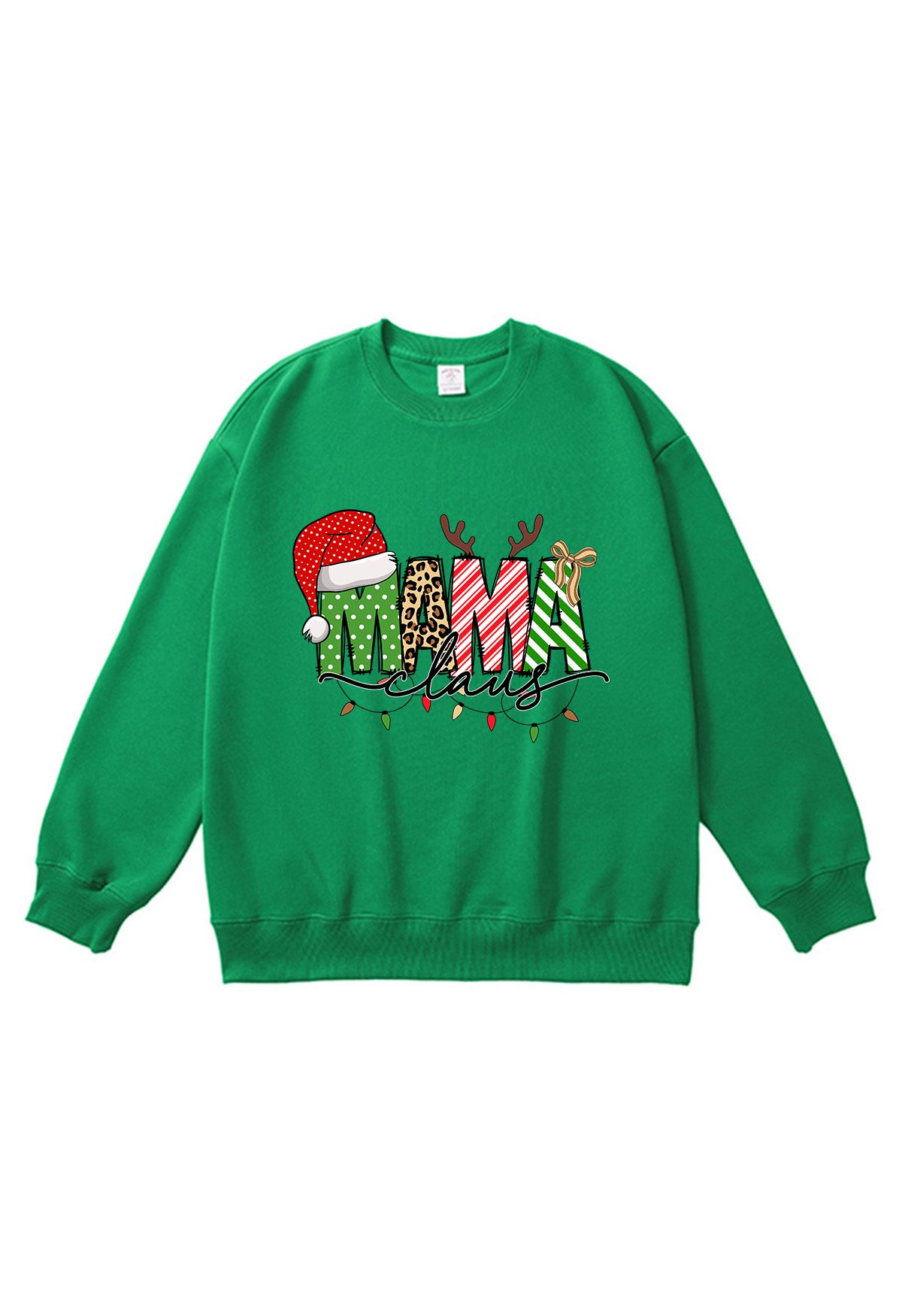 Sweat-shirt imprimé Christmas Vibe MAMA