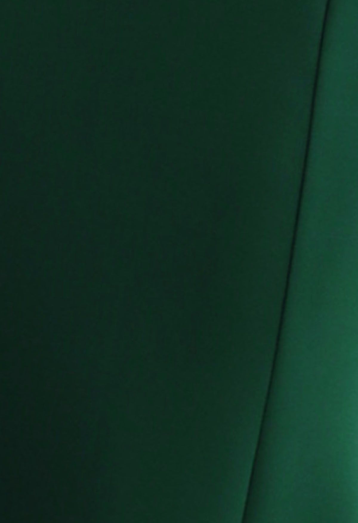 Robe sirène scintillante sans manches Twinset en vert foncé