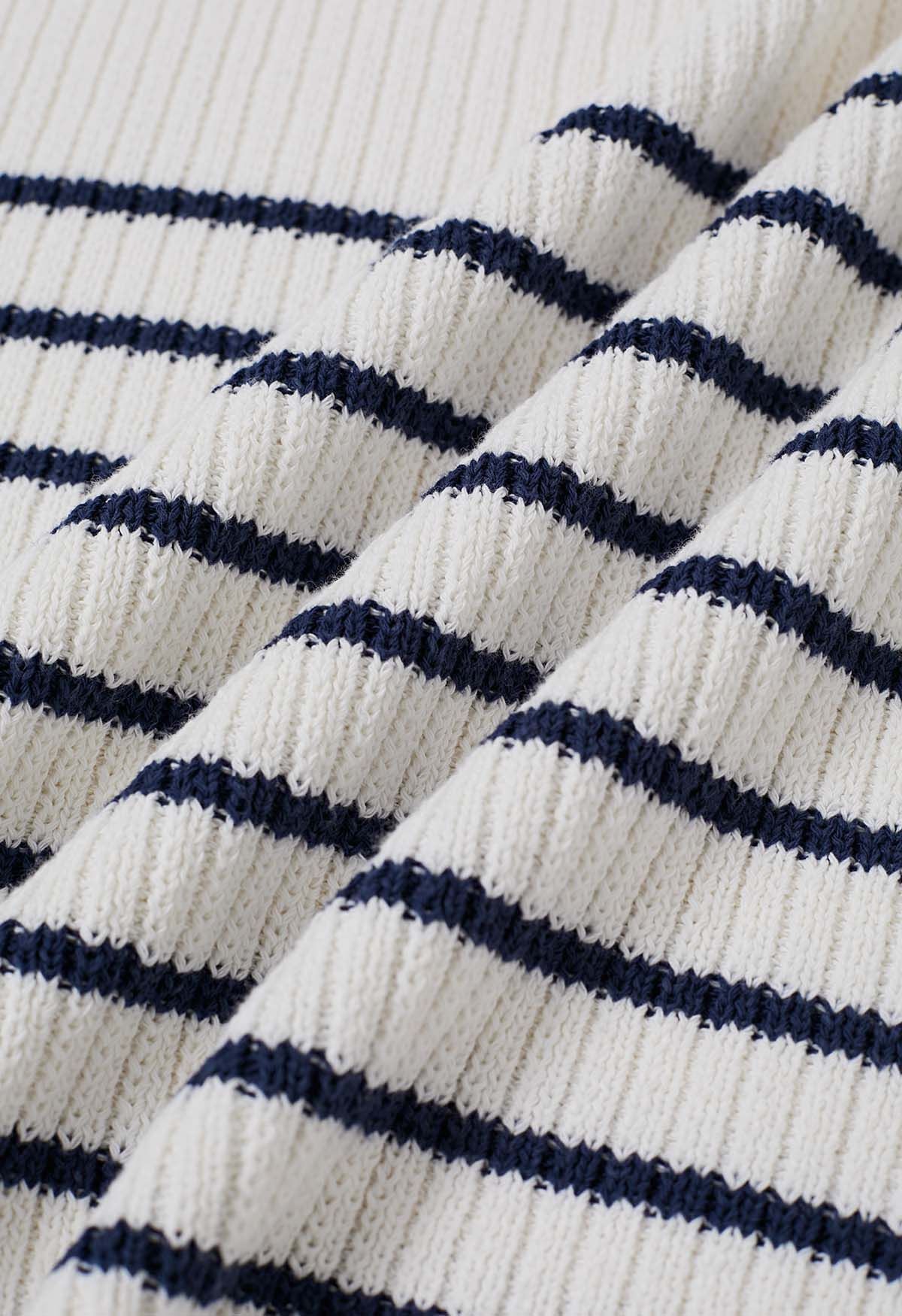 Pull en coton rayé Nautical Breeze