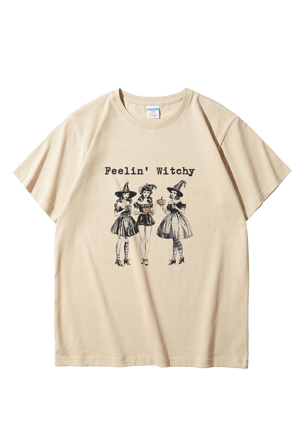 T-shirt à motif girly « Feelin' Witchy »