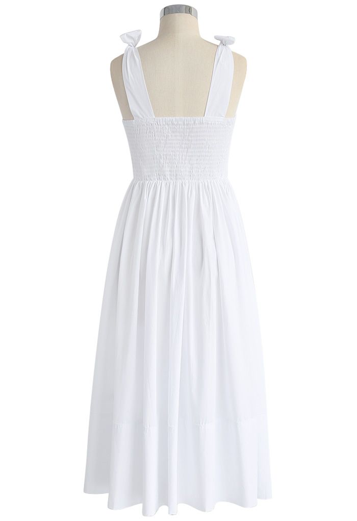 Dashing Darling Cami Dress en Blanc