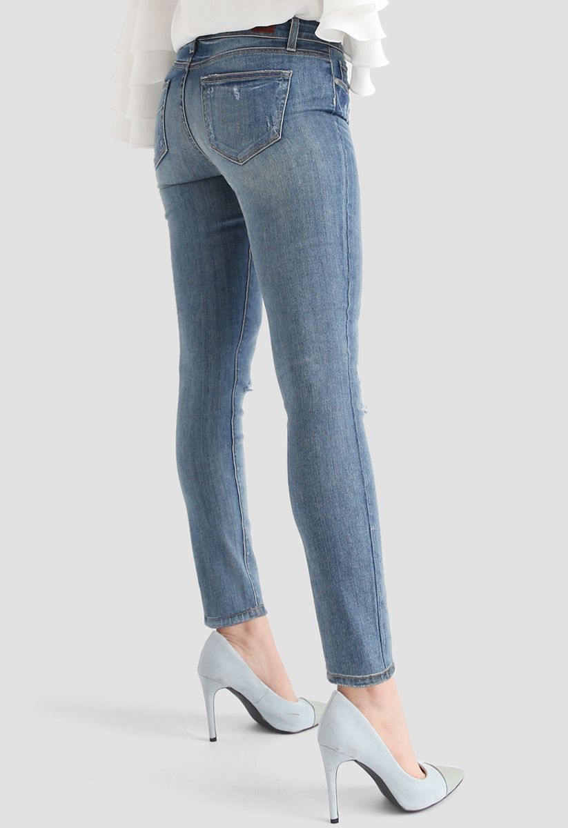 Unexpected Snazzy Ankle Skinny Jeans